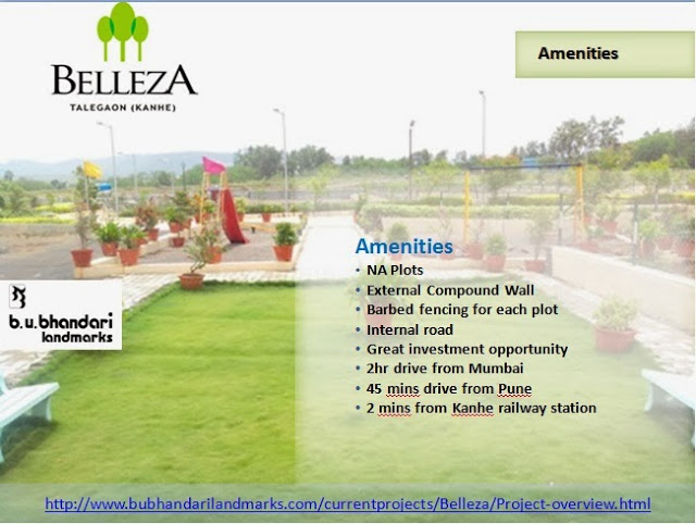 Look the amenities of Belleza – pune na plots